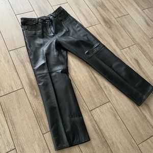 RAMPAGE Black LEATHER Pants